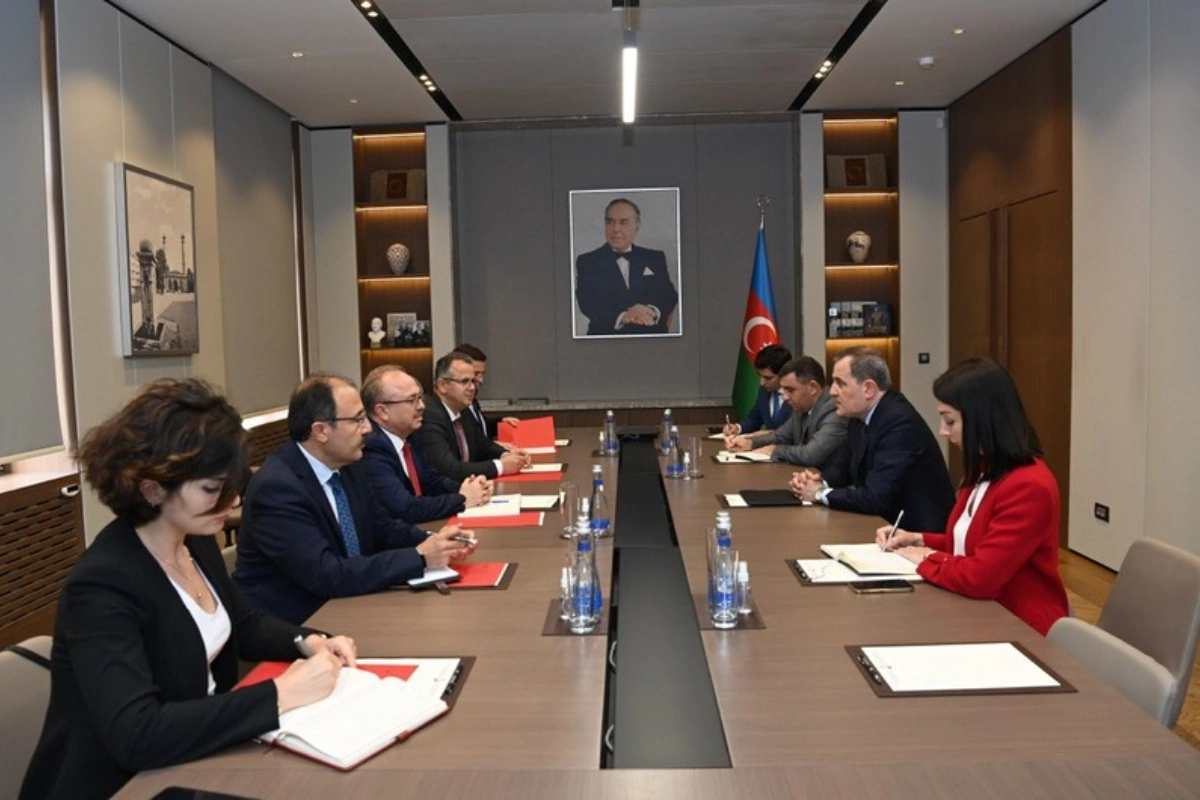 Ceyhun Bayramov Türkiyə Maarif Fondunun sədri Birol Akgünlə görüşüb - FOTO